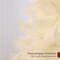 Best Choice Products Premium Artificial Ivory Pampas Christmas Tree Holiday Décor w/ Foldable Metal Base